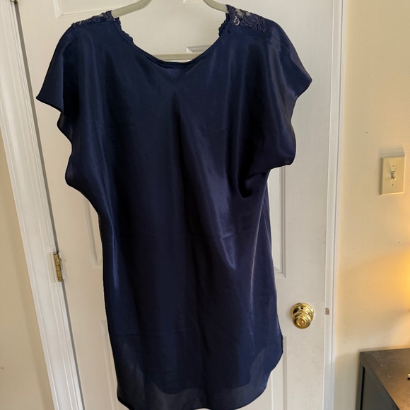 Vintage California Dynasty Blue Gown size Large - Picture 5 of 5